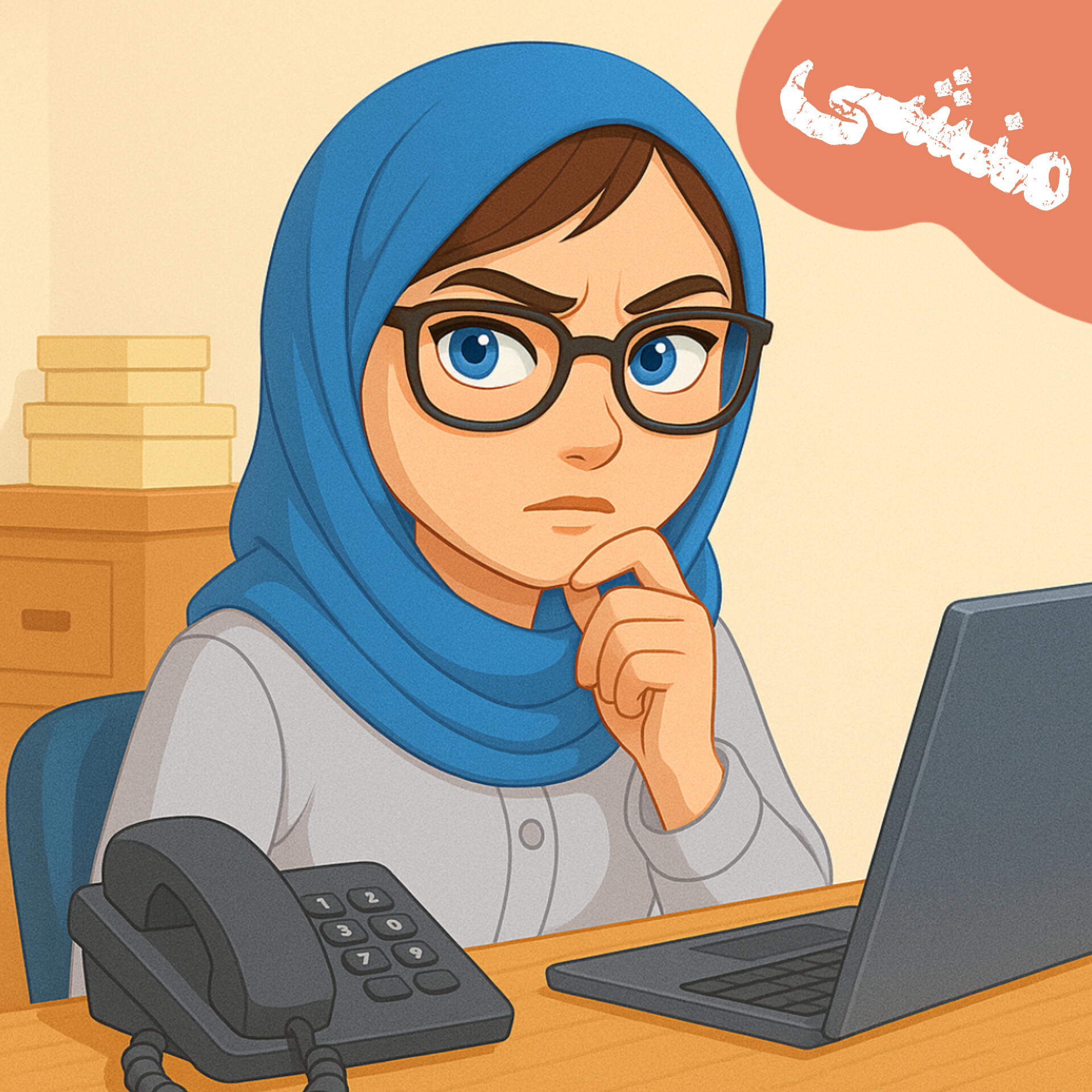 داستانک شماره‌ی ۱۹ | منشی