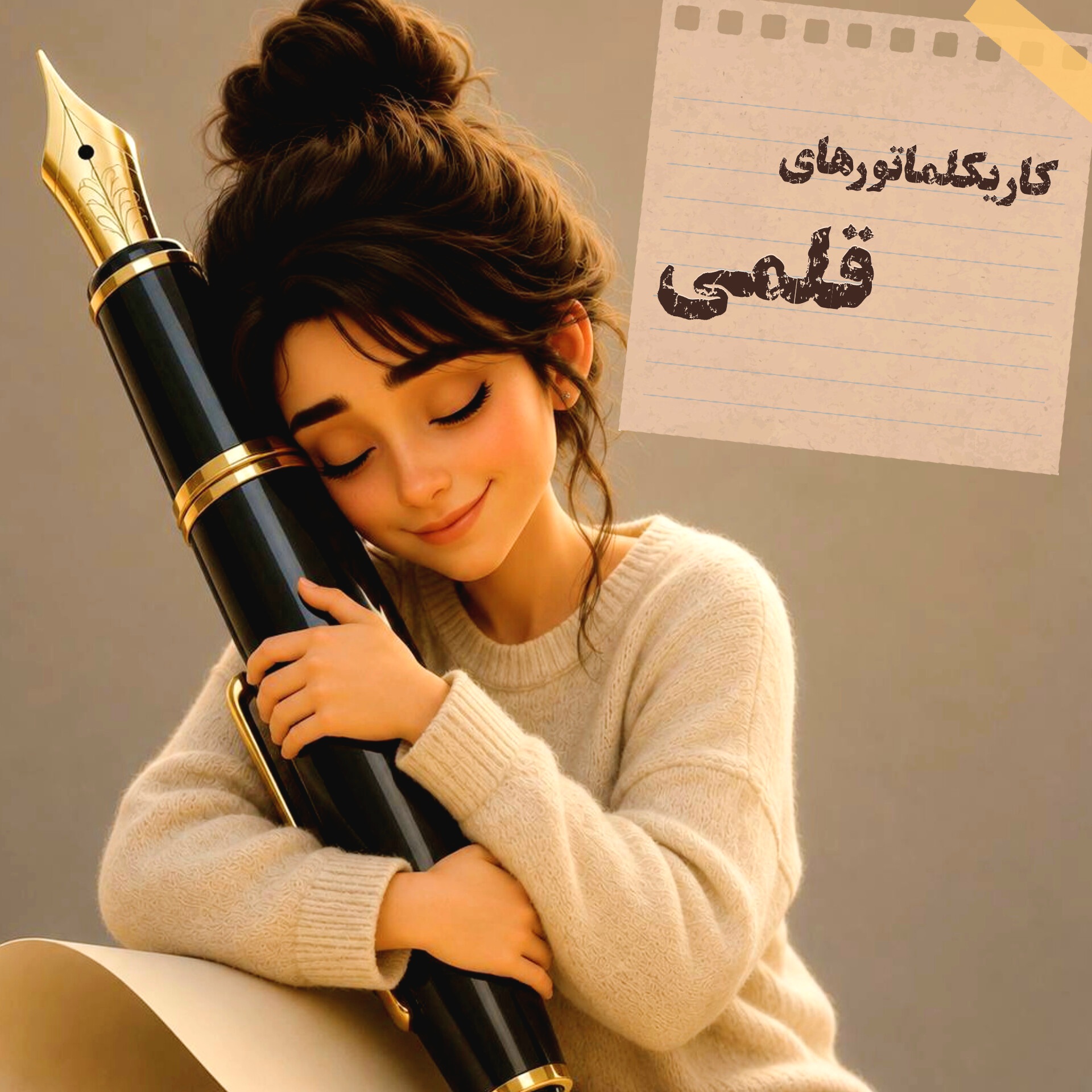 کاریکلماتورهای قلمی