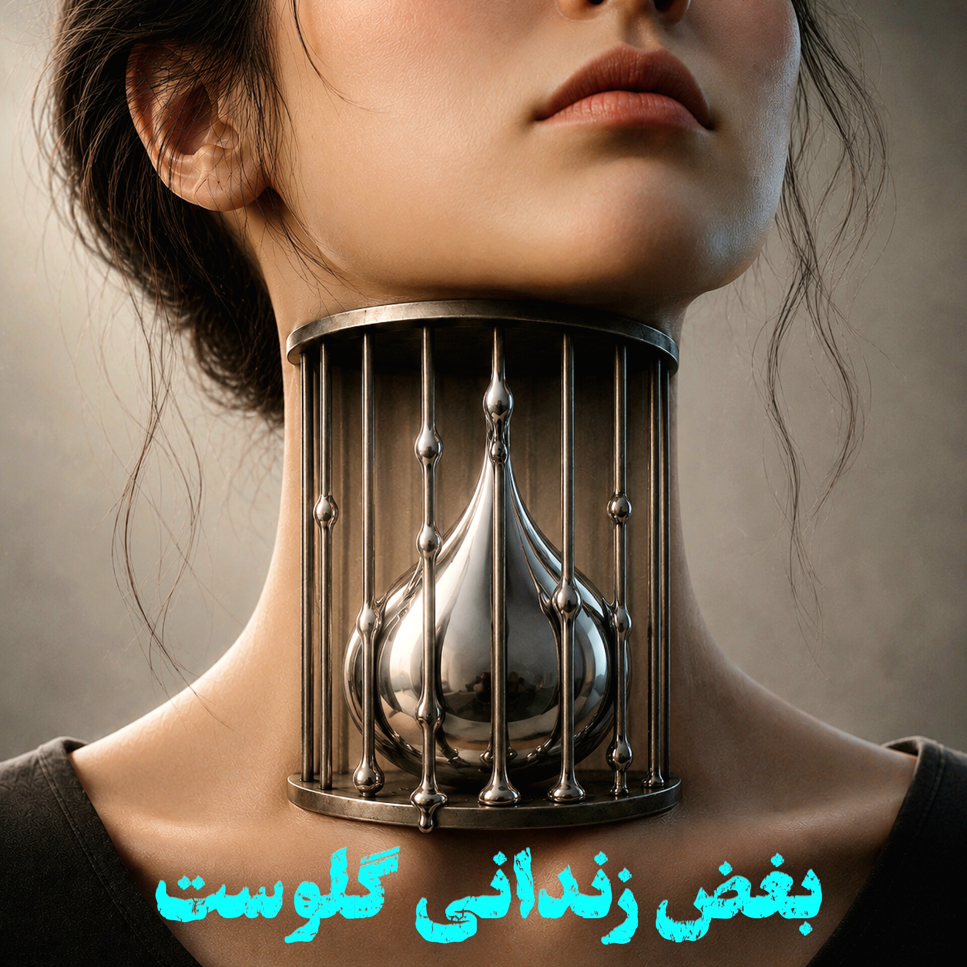 بغض زندانی گلوست | کاریکلماتور