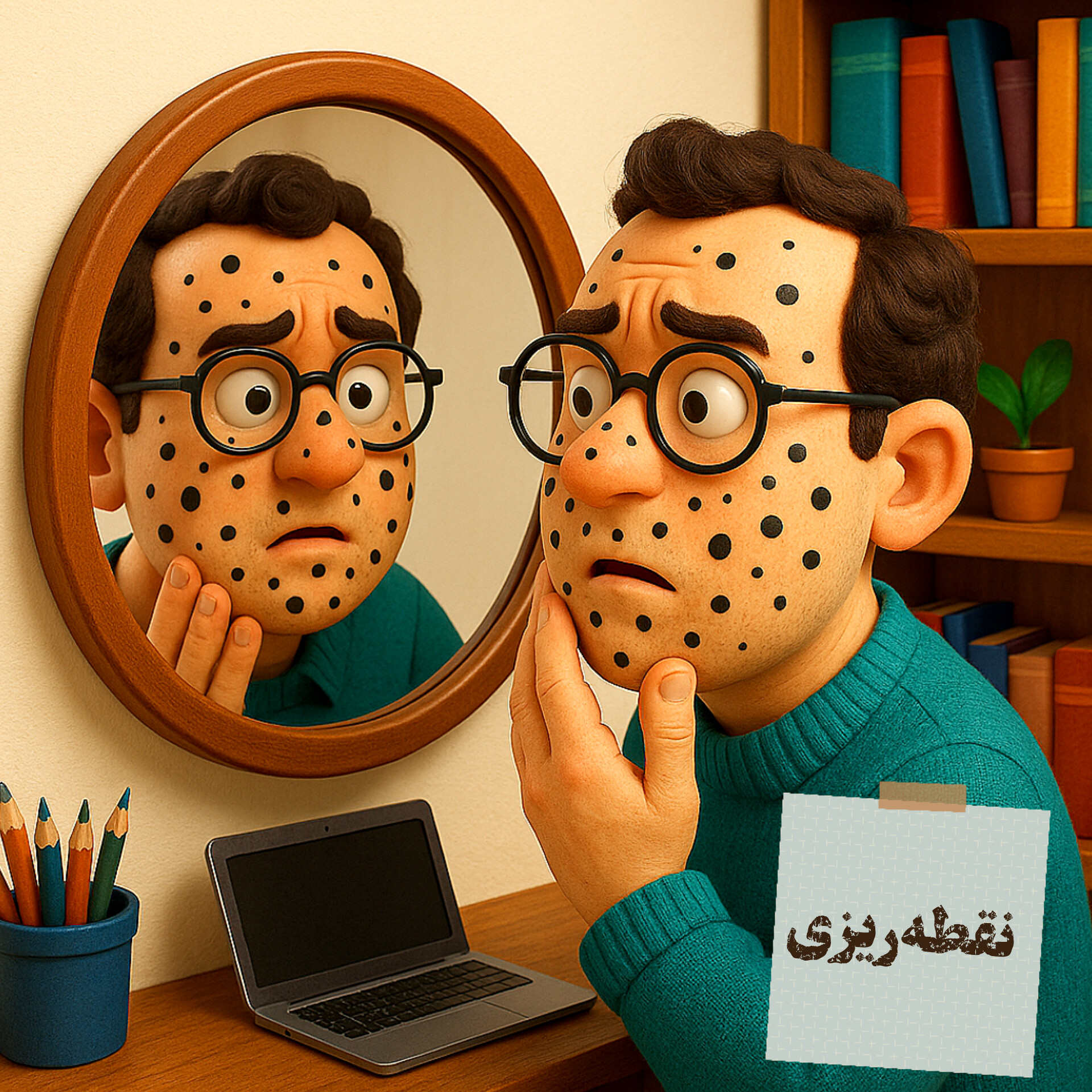 داستانک شماره‌ی ۱۴ | نقطه‌ریزی