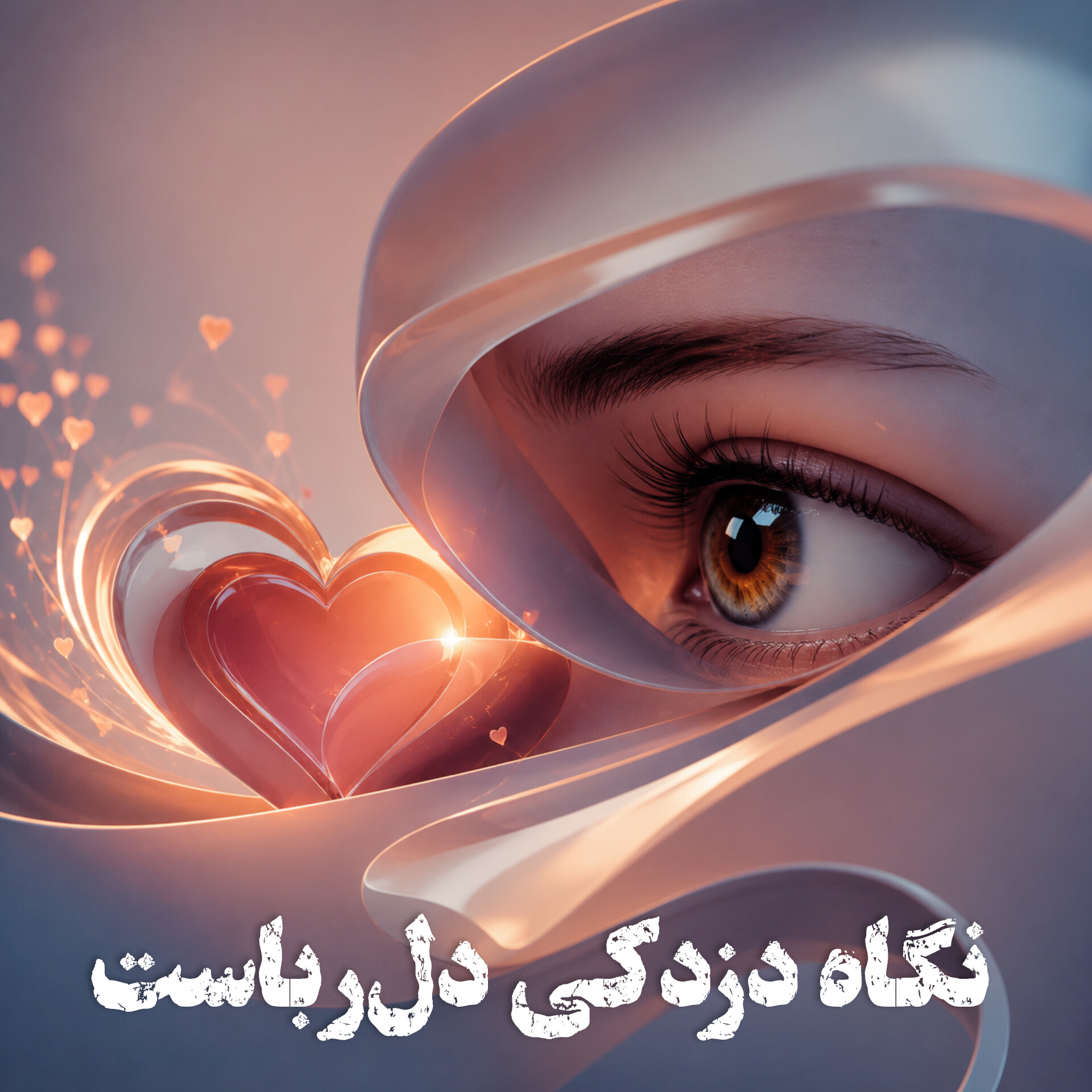 نگاه دزدکی دل‌رباست | کاریکلماتور
