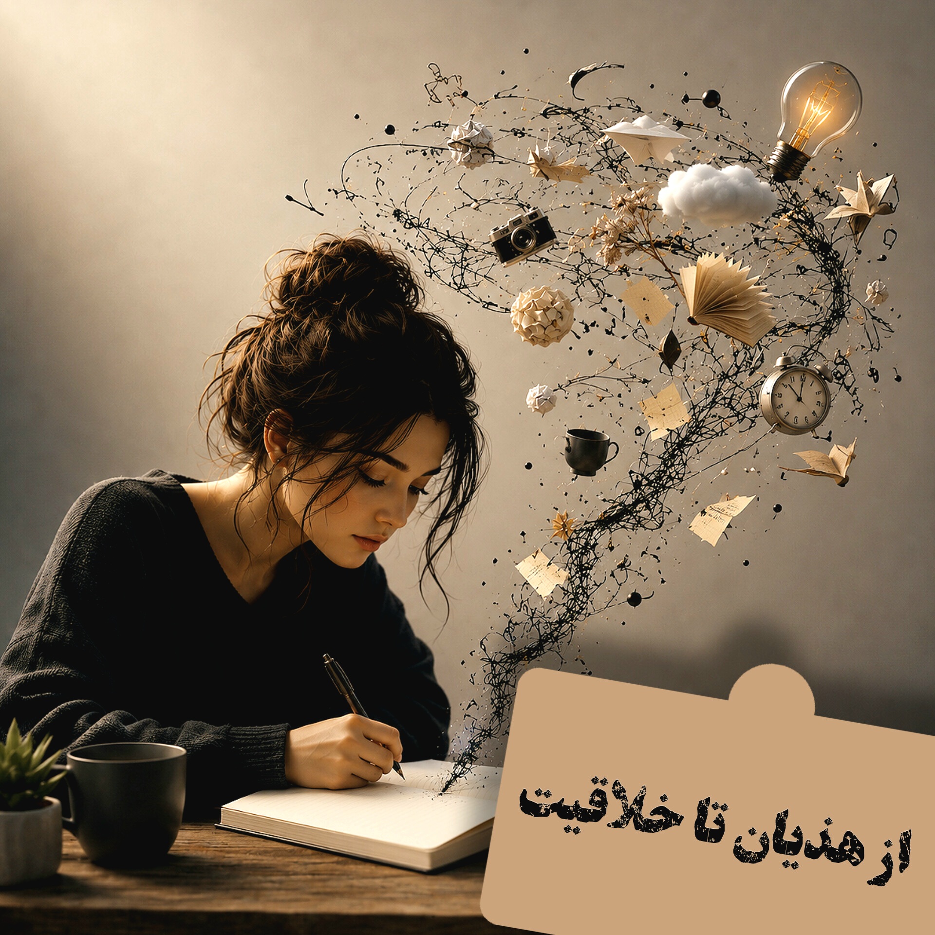 از هذیان تا خلاقیت | 8 فایده‌ی هذیان‌نویسی برای نویسندگان